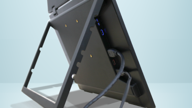 付属のケーブルでモニターを拡張