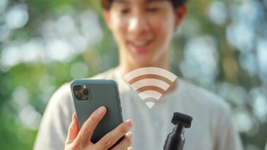 スマホに簡単接続