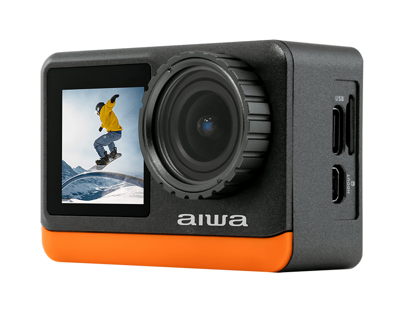 4K解像度アクションカメラ aiwa cam B4K（アウトレット品