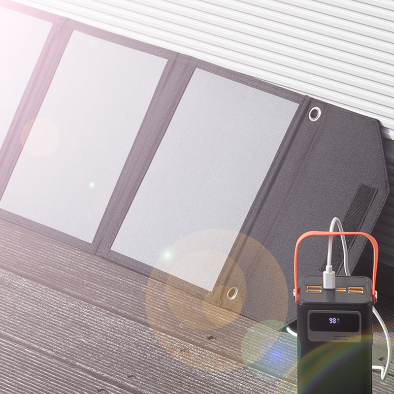 太陽光でいつでも充電