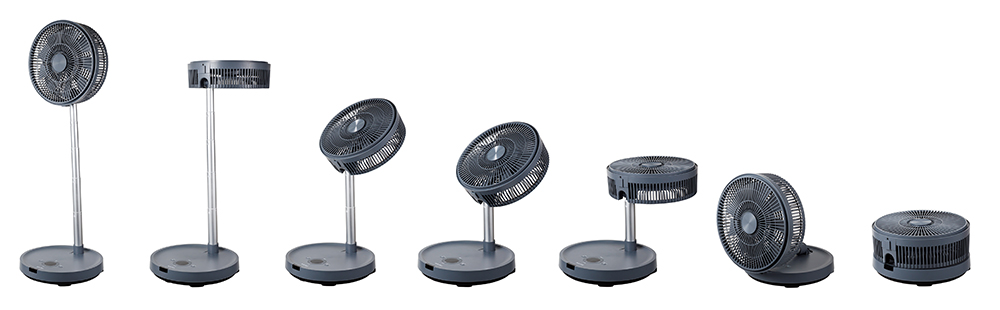 DCリビングファン 折り畳み収納｜ソースネクスト