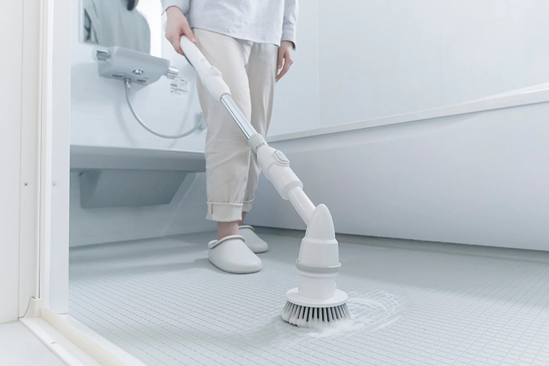 3種のブラシを付属お風呂の様々なところを楽にお掃除​