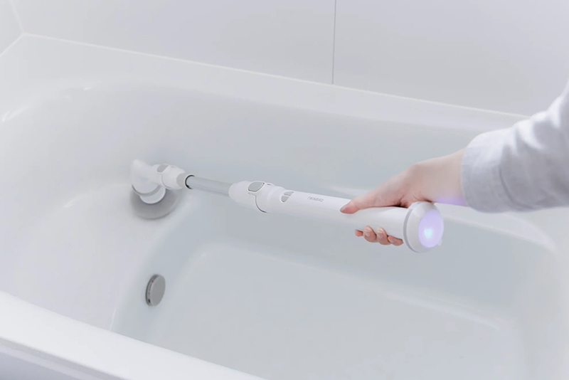 3種のブラシを付属お風呂の様々なところを楽にお掃除​