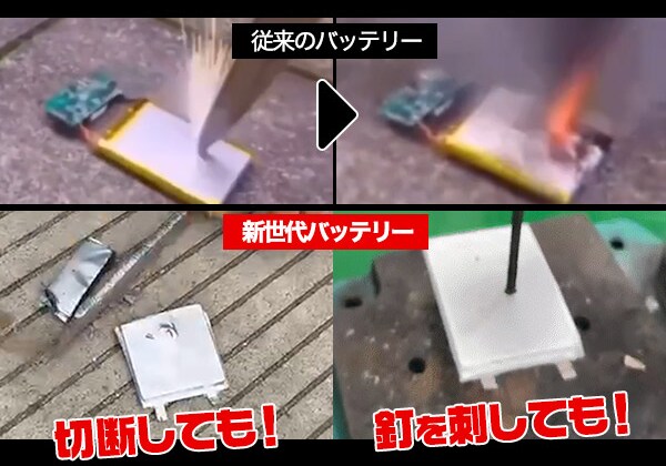 新世代個体電池モバイルバッテリー
