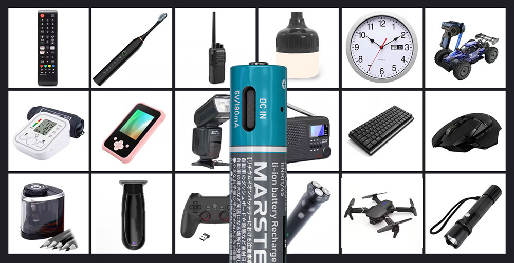 色々な電池駆動機器で大活躍