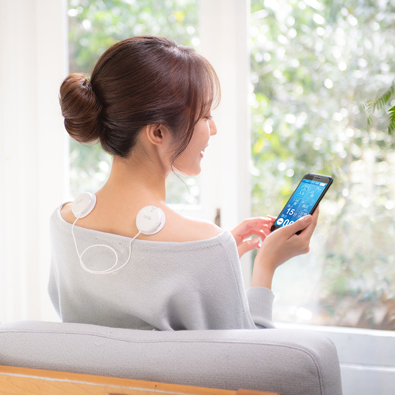 スマホ操作で簡単治療