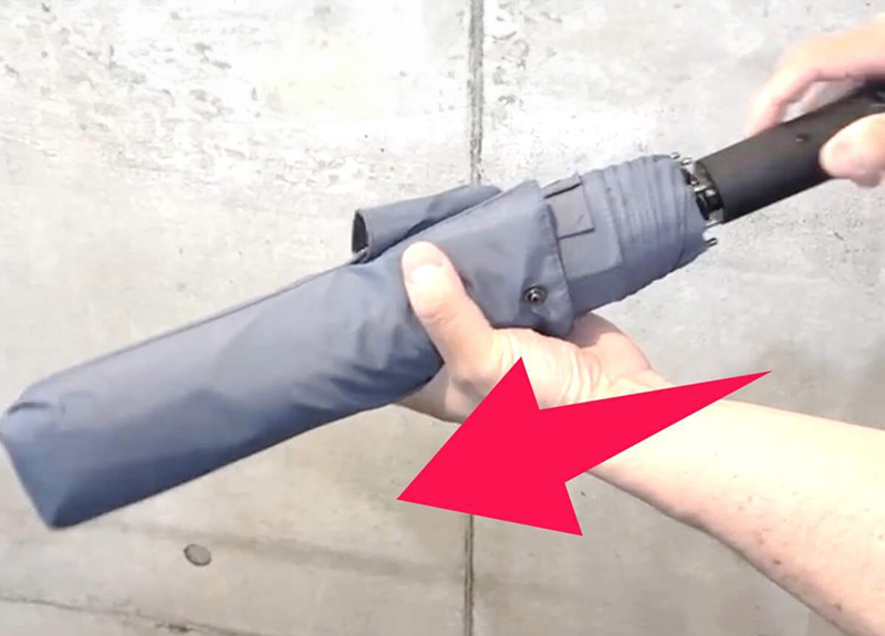 傘袋に入れやすくカバンにもすぐ収納