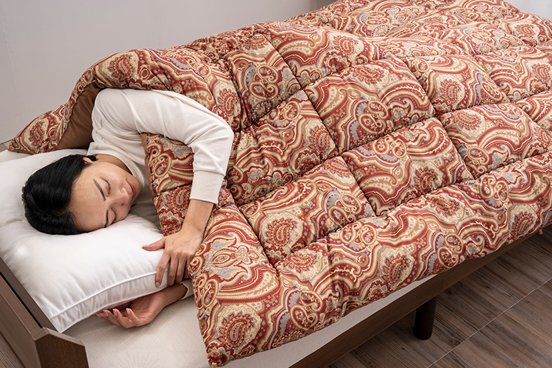 体の芯まで心地よい暖かさ