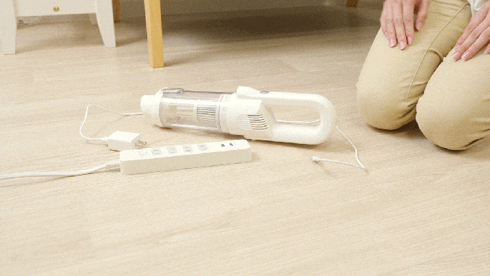 USB-C充電対応のコードレス仕様