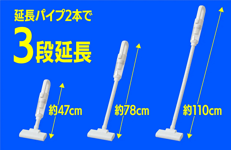 11種類の豊富な付属パーツ