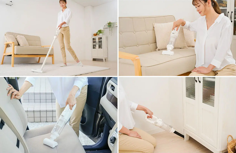 11種類の豊富な付属パーツ