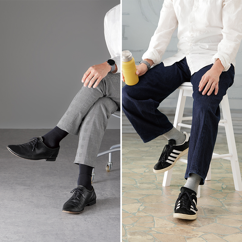 どんなシーンにも合わせやすい薄手デザイン