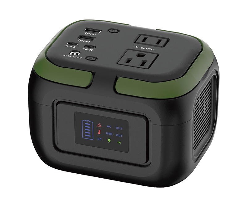 コンパクトなのに120W出力の本格ポータブル電源