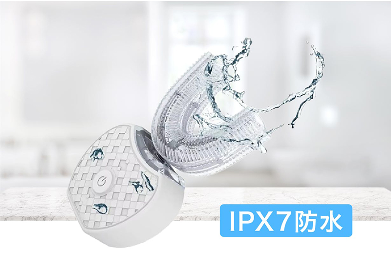 水まわりでも安心して使えるIPX7防水仕様