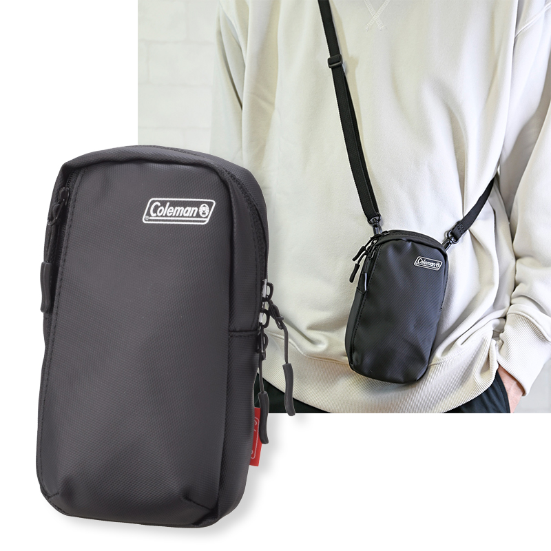 スリムでスマートなショルダーポーチ