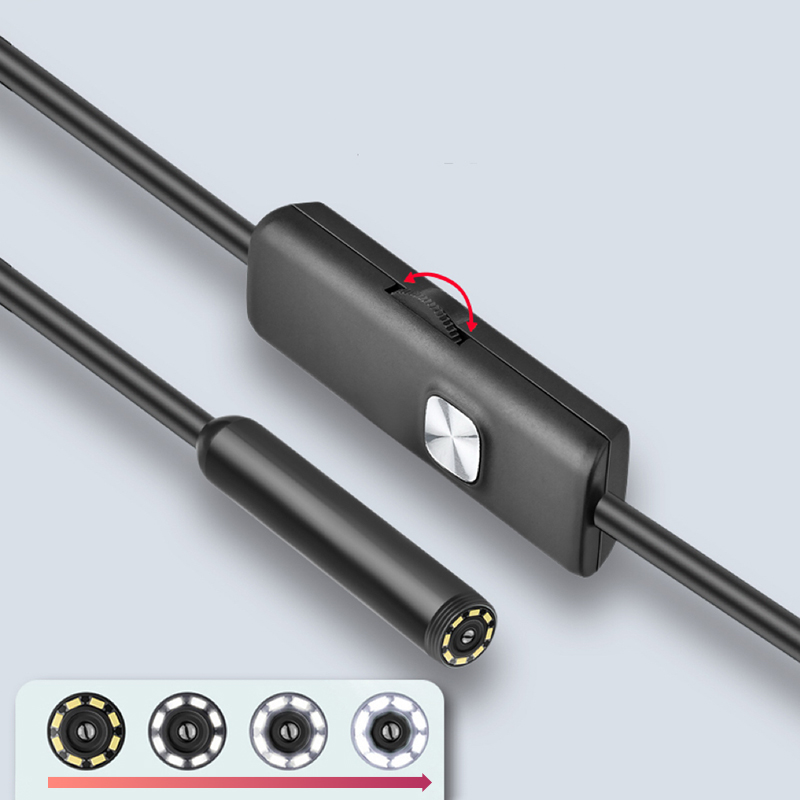 暗所での作業に便利な8LEDライト付き