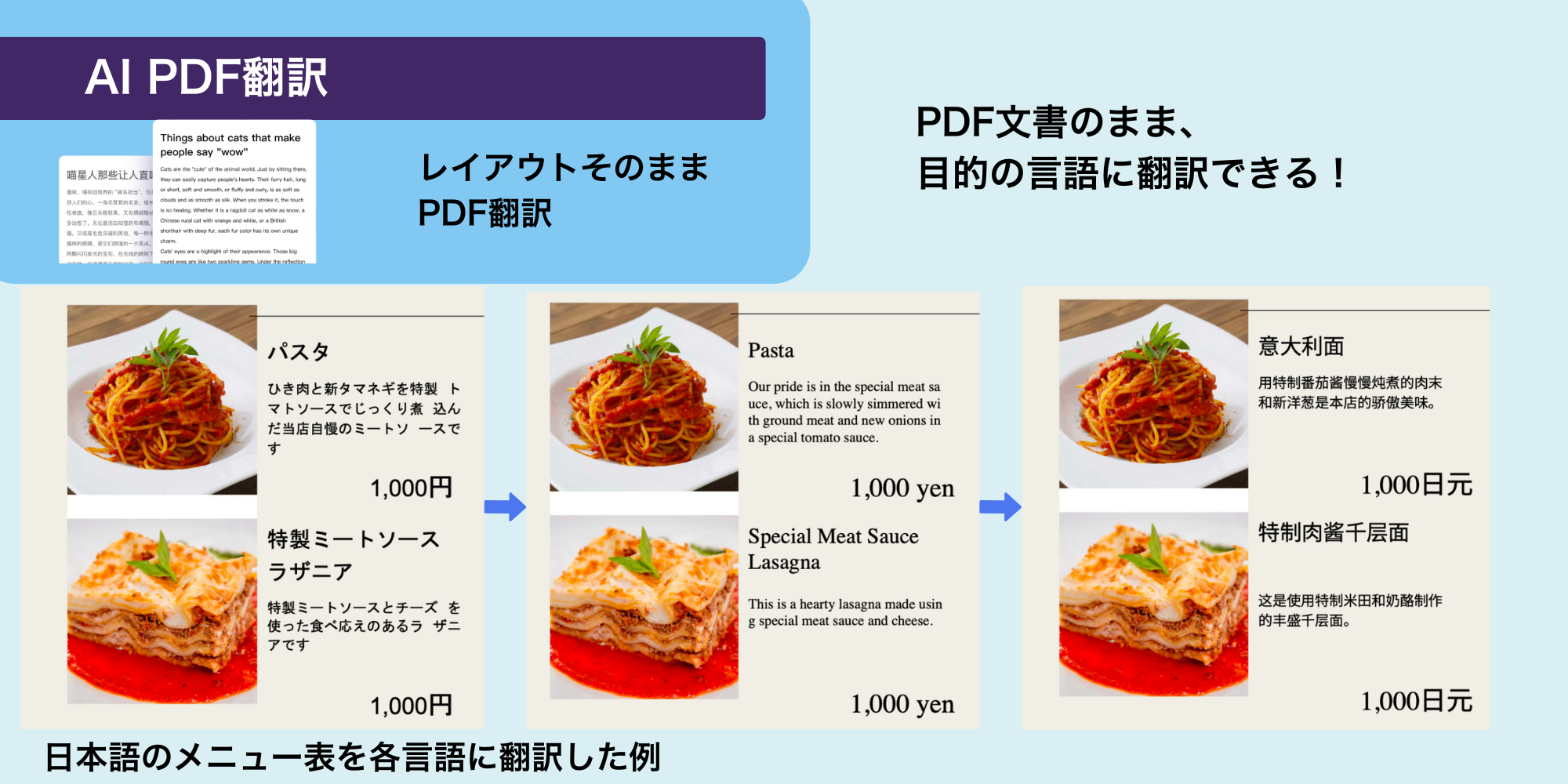 翻訳機能も搭載