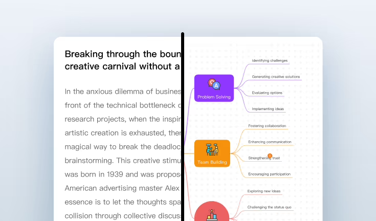 AIがマインドマップを生成
