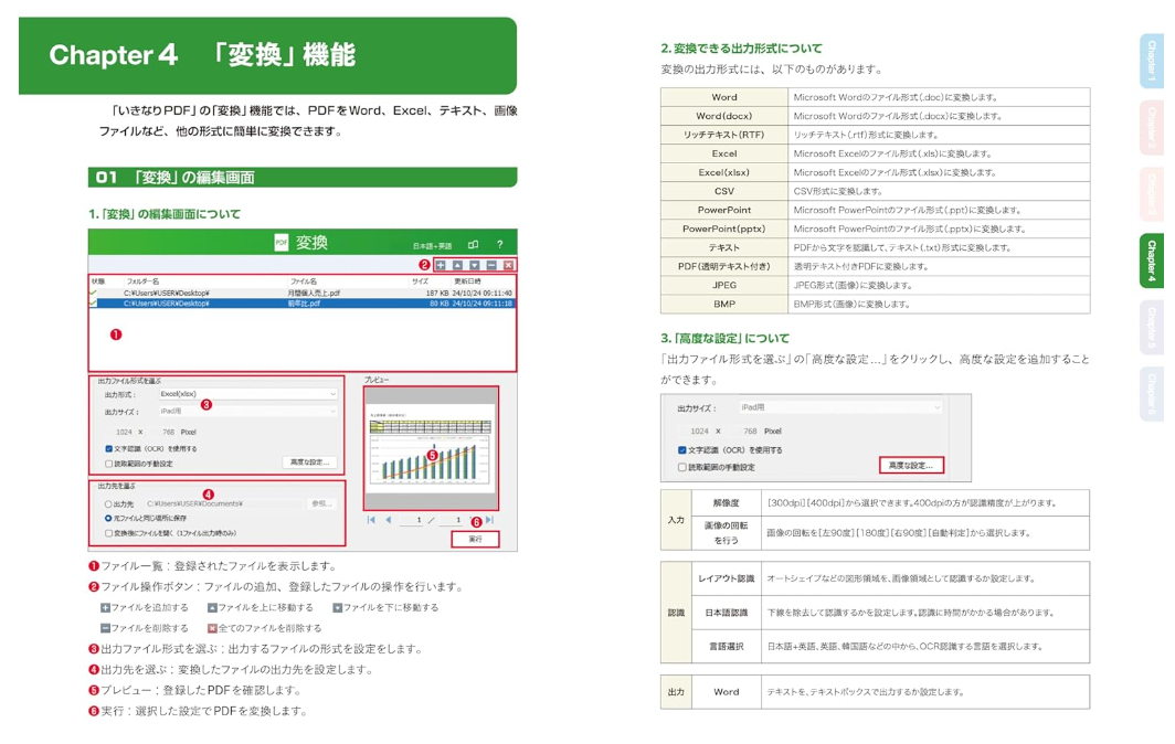 Chapter４　「変換」機能