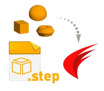 STEPファイルのインポート