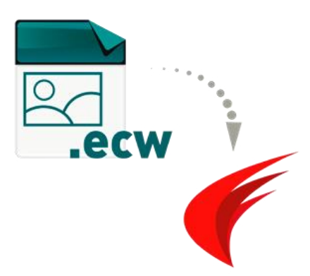 ECW形式対応とオンラインマップの高速読み込み