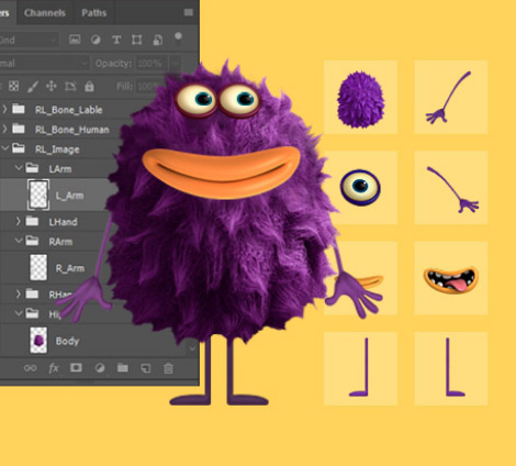 キャラクターのカスタム編集