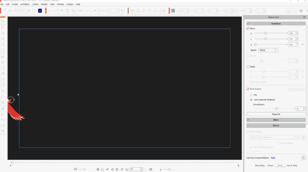 直感的な、パペット操作