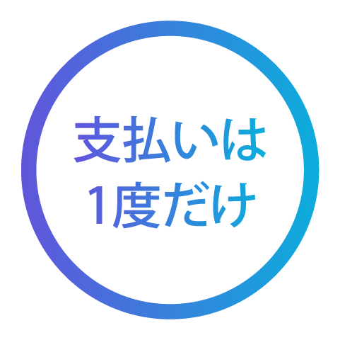 うれしい買い切り＆使い放題