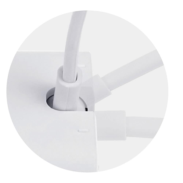 横置き・縦置きOK省スペースでしっかり充電