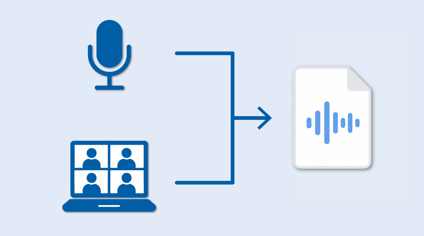 マイクとPC音声を区別して保存