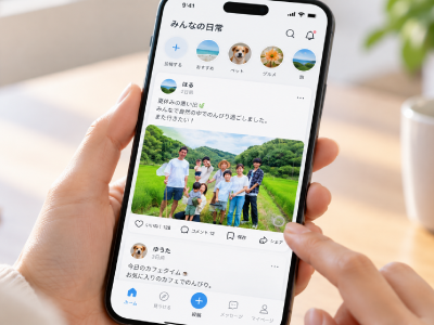 SNSへの投稿写真