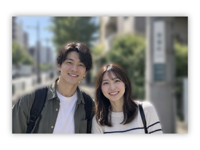 背景を一括でぼかす