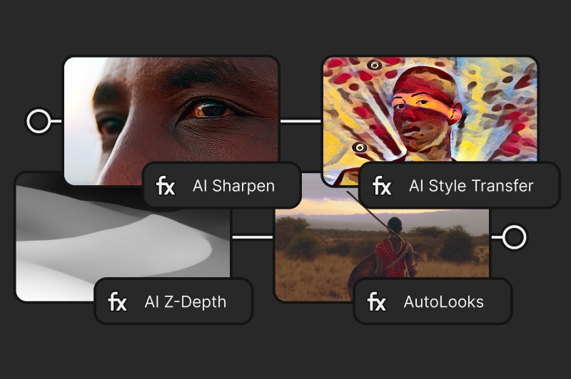 VFXパッケージで作業効率アップ