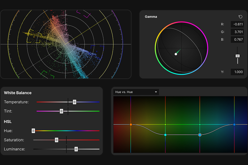 次世代の色補正を体験