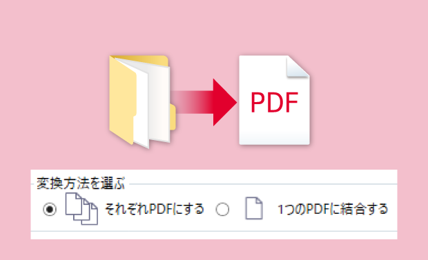 フォルダごと一括でPDF化