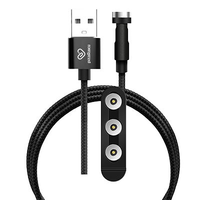 マグネット着脱式のスマホ充電ケーブル｜ソースネクスト