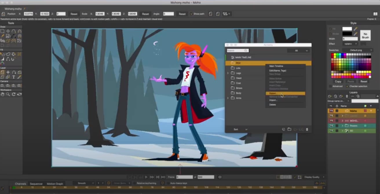アニメーションソフト Moho Pro 13 ソースネクスト