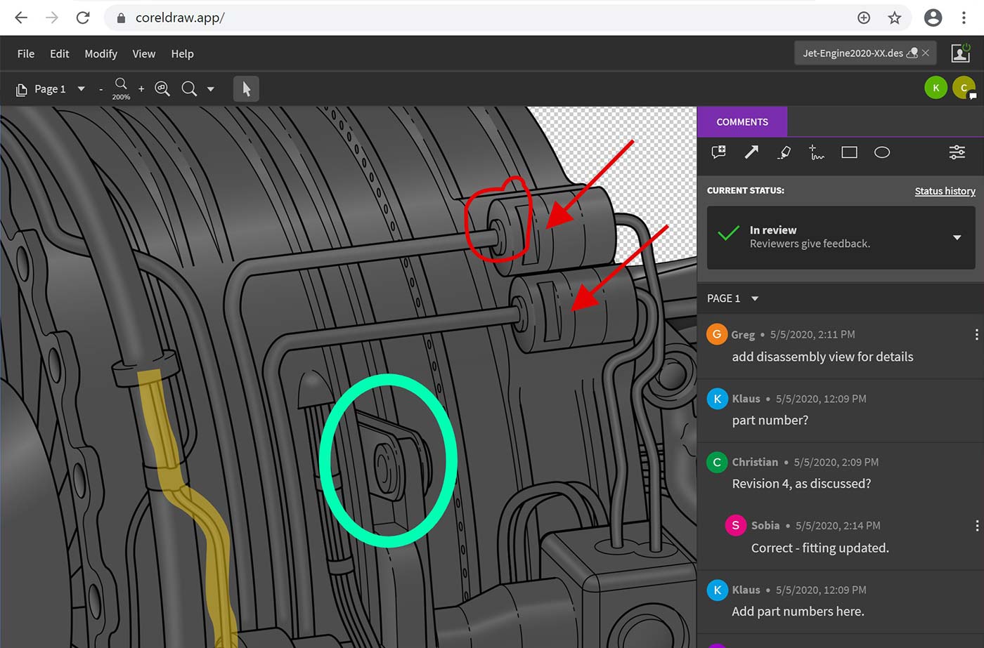 ベクトル イラストレーションの web アプリ「CorelDRAW.app™ 」