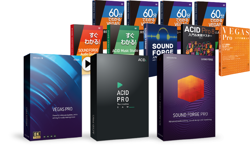 開催中のキャンペーン Vegas Acid シリーズ