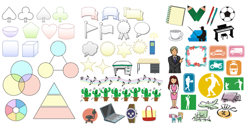 Drawgraphic® 2 Pro:素材サンプル