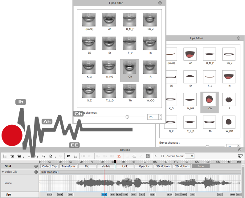 簡単にアニメを作れる Crazytalk Animator 3 ソースネクスト