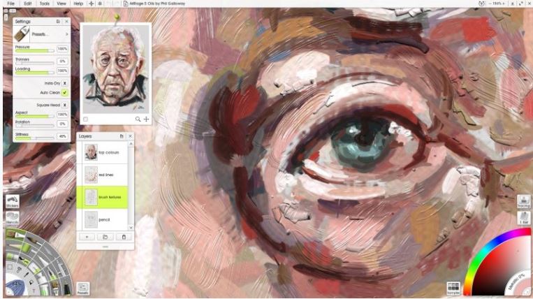 リアルな描き味 Artrage ソースネクスト ソースネクスト