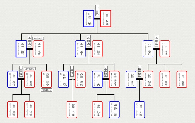 親戚まっぷシリーズ つくれる家系図 2 ソースネクスト