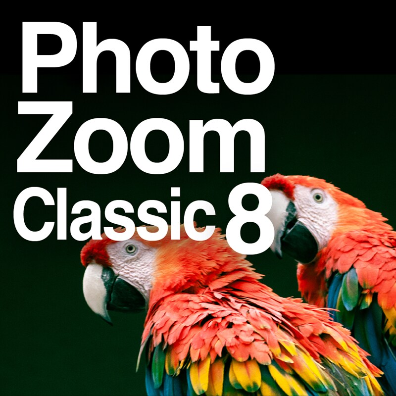 PhotoZoom Classic 8 （Win版）　ダウンロード版