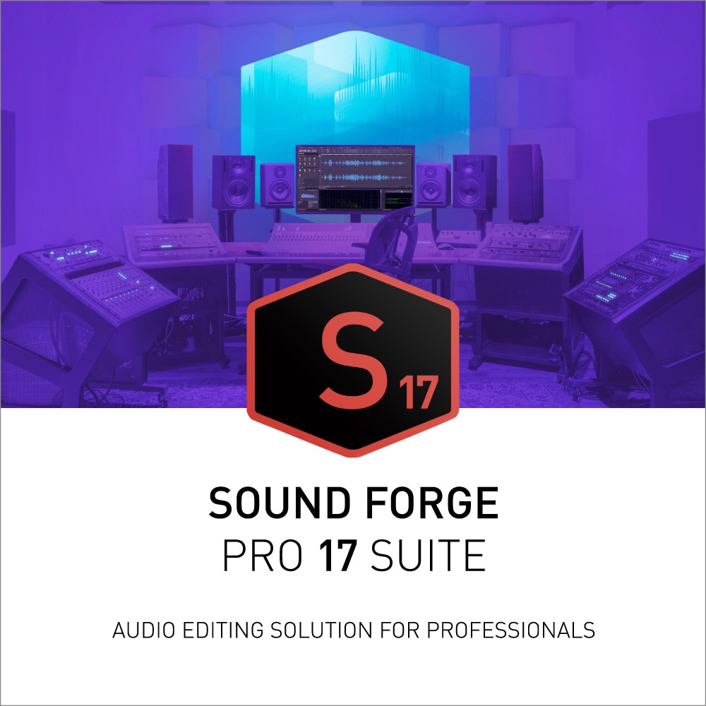 SOUND FORGE Pro 17 Suite｜ソースネクスト