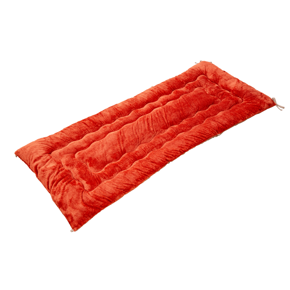 岩盤浴のようなごろ寝長座布団｜ソースネクスト