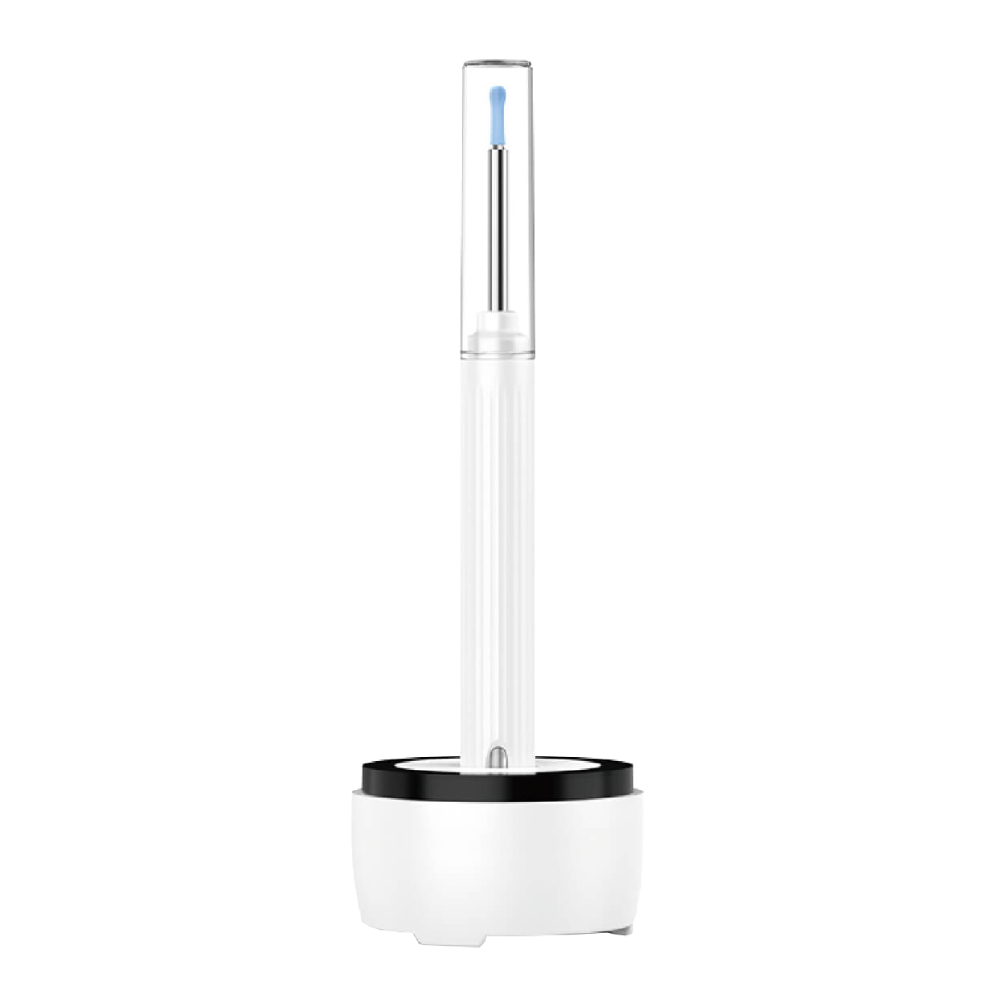 充電スタンド式ワイヤレスカメラ電子耳かき｜ソースネクスト