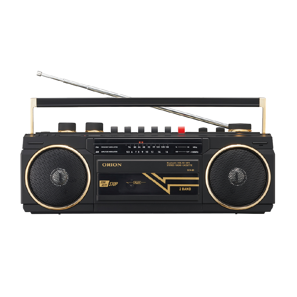 俺たちの青春ラジカセ Bluetooth搭載ラジカセ（SCR-B3/SCR-B7
