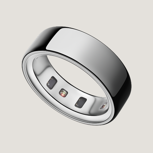 Oura Ring 4 サイズ7 ブラッシュドシルバー Oura Ring 4｜ストレス、睡眠、健康を管理するスマートリング