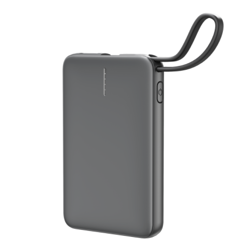 ケーブル一体型 リン酸鉄モバイルバッテリー 5000mAh｜ソースネクスト